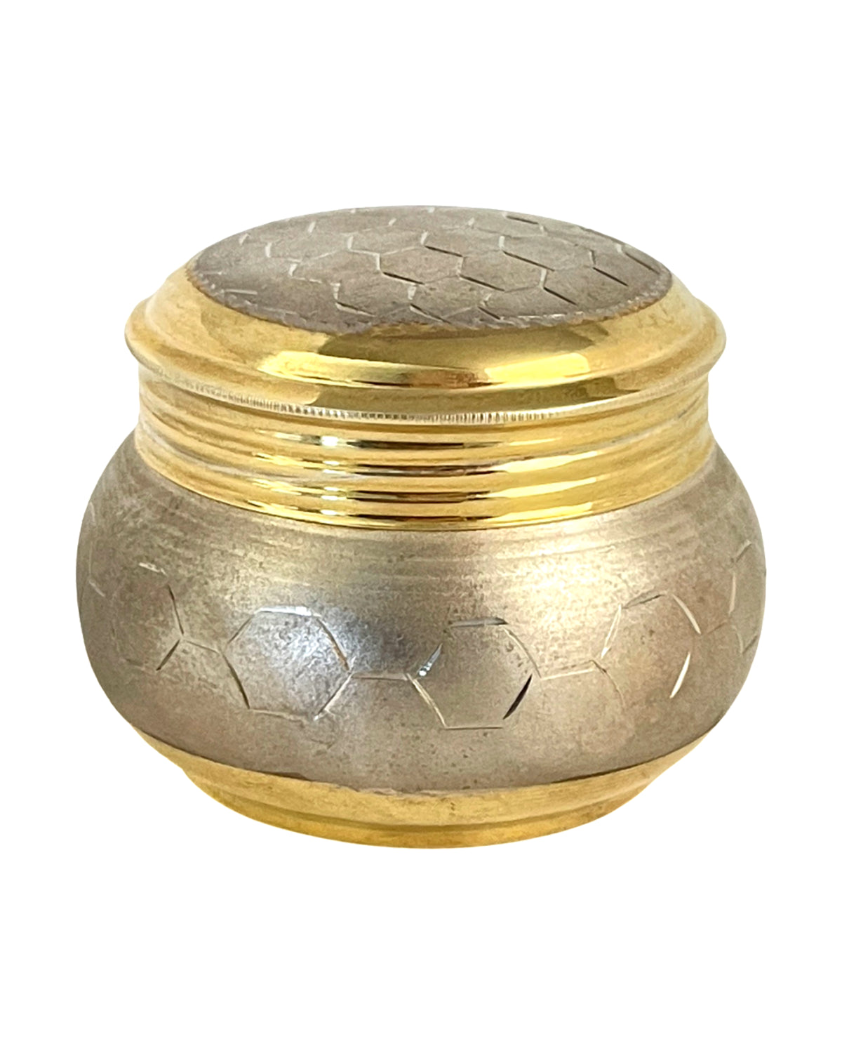 Silver Two Tone Storage Box