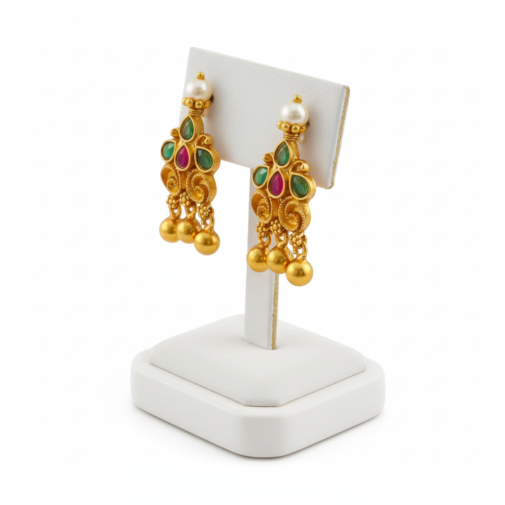 925 Silver Nidhi Earrings