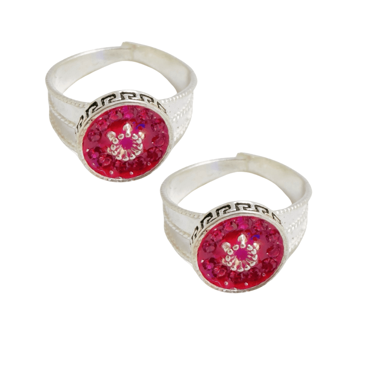 Silver Isabella Toe Rings