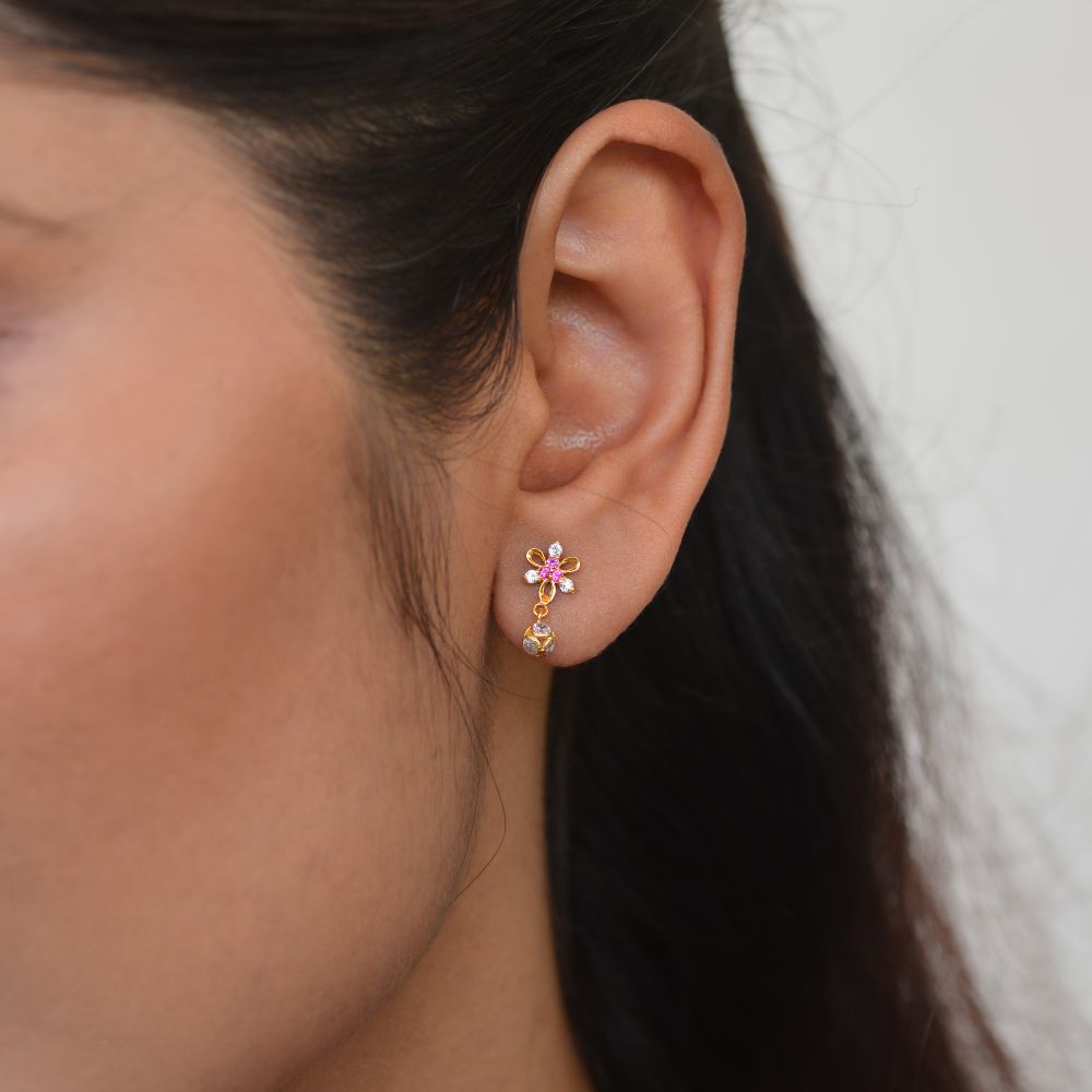 Ajala 18KT Gold Drop Earrings