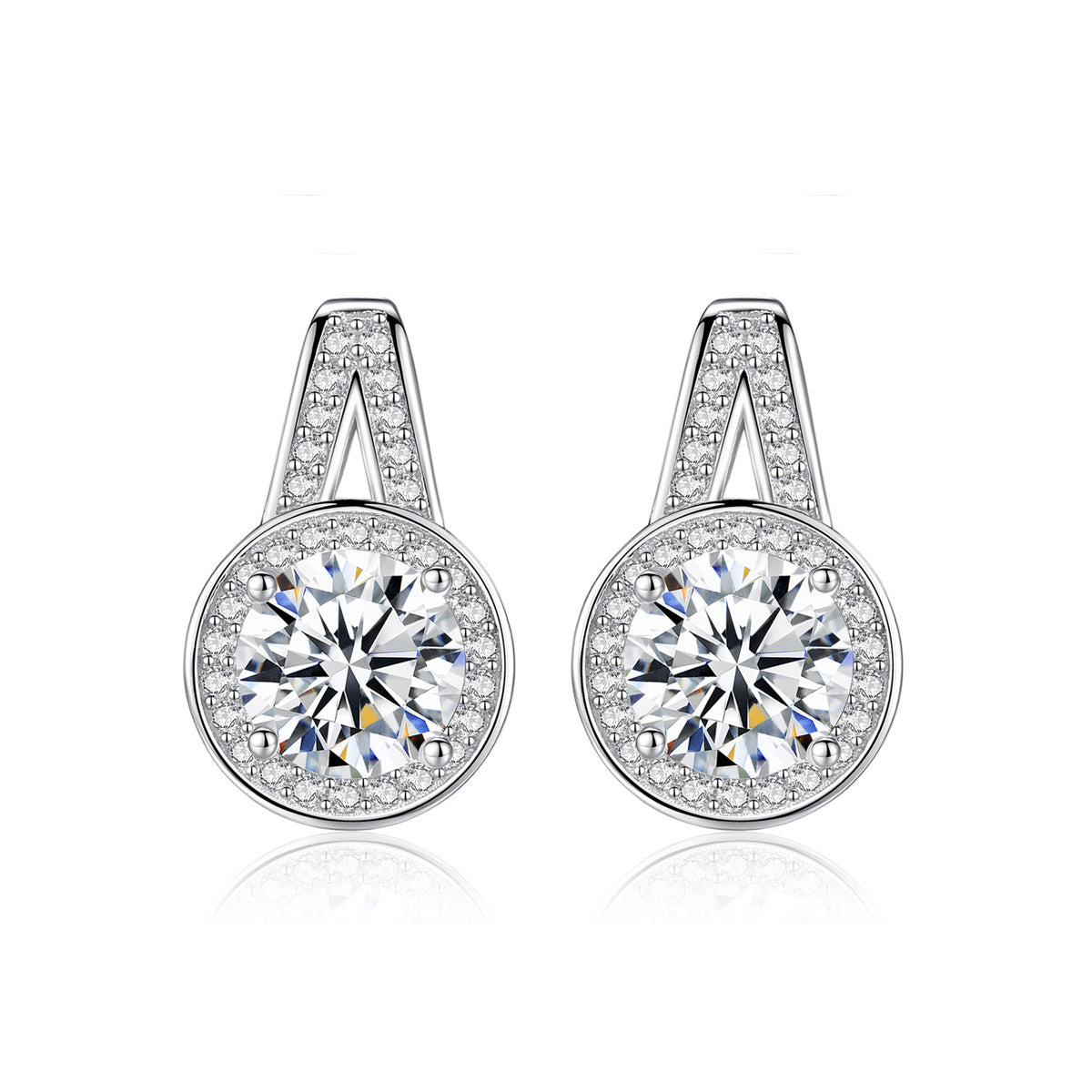 Silver Emily Earrings