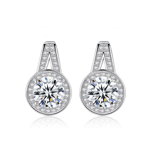 Silver Emily Earrings