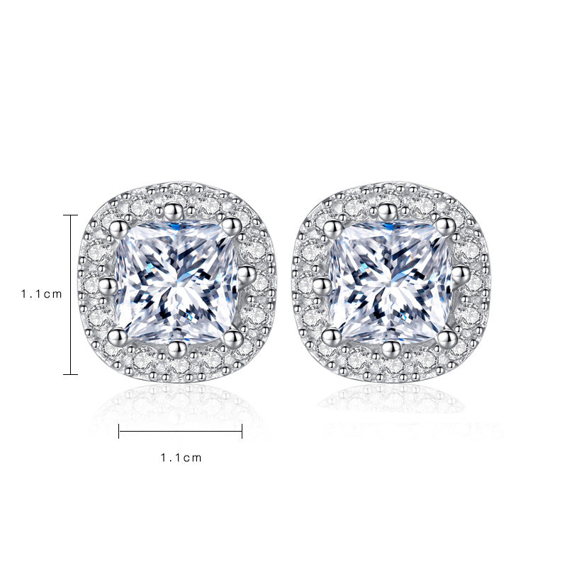 Silver Elizabeth Earrings