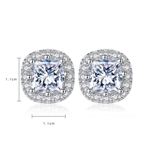 Silver Elizabeth Earrings