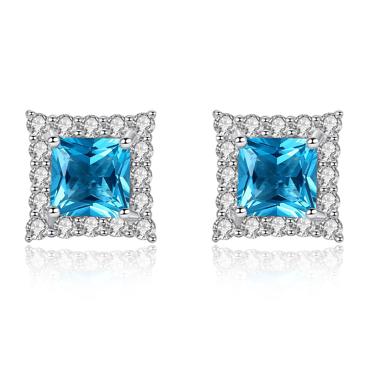 Silver Emma Earrings