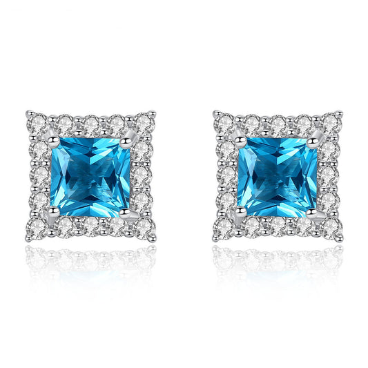 Silver Emma Earrings