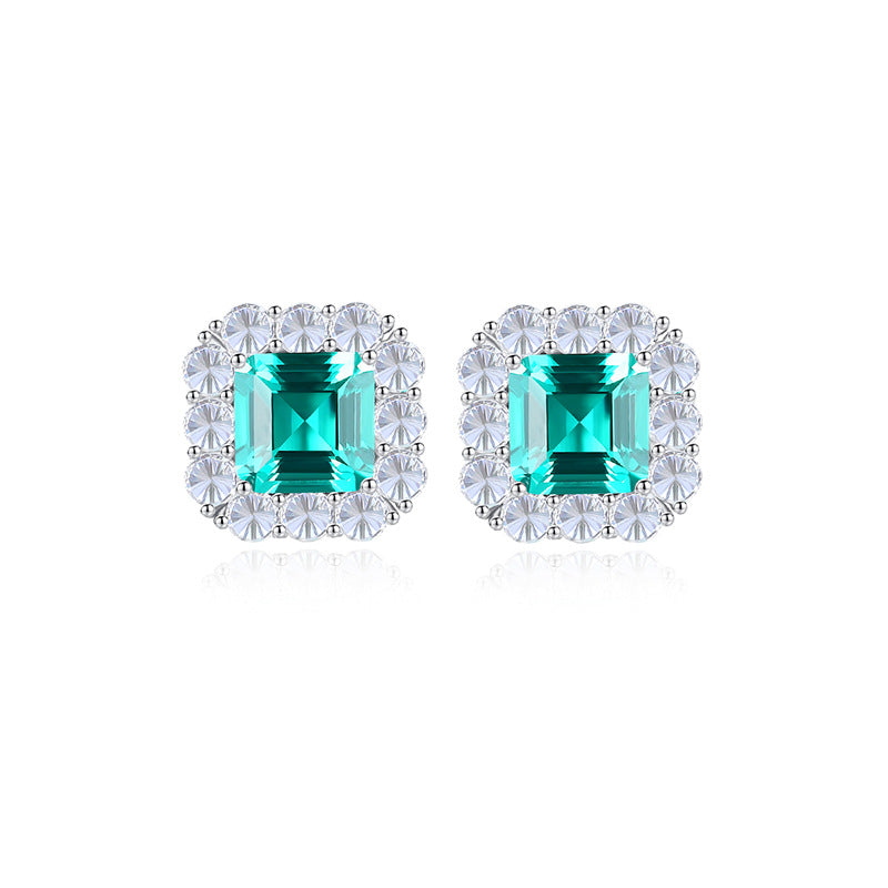 Silver Nova Earrings