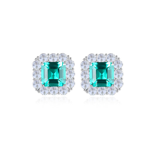 Silver Nova Earrings