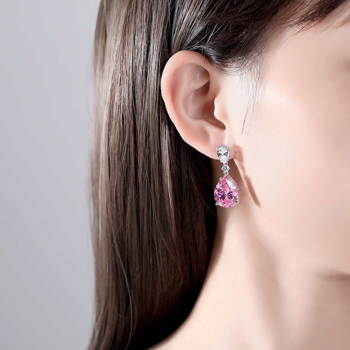 Silver Aurora Earrings