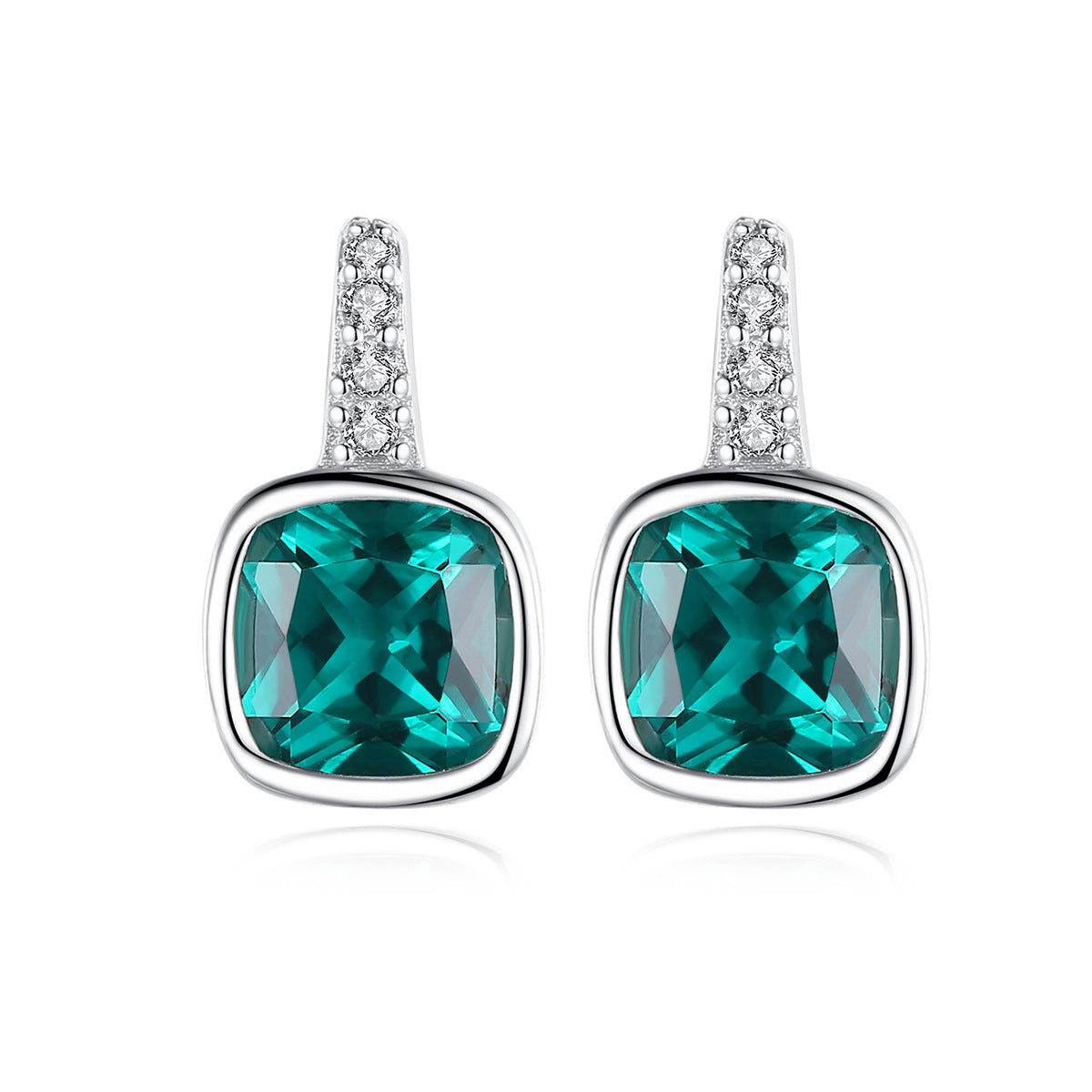 Silver Stella Earrings