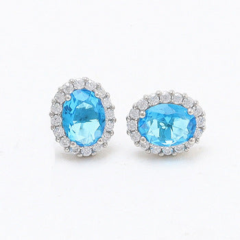 Silver Caroline Earrings