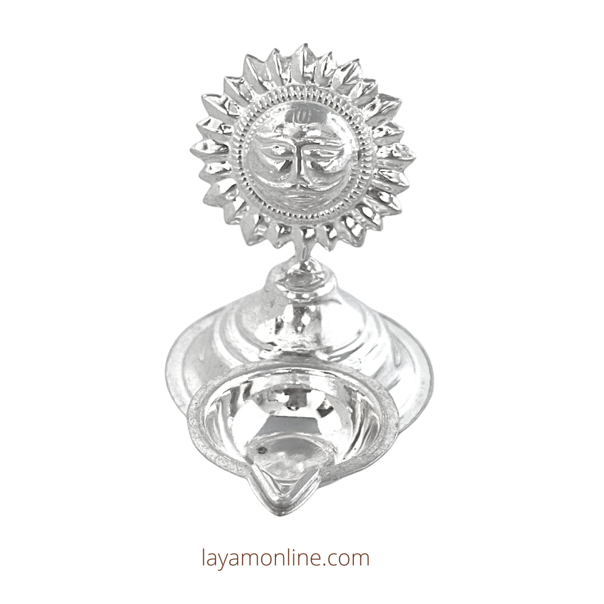 Silver Surya Bhagvan Oil Deepam