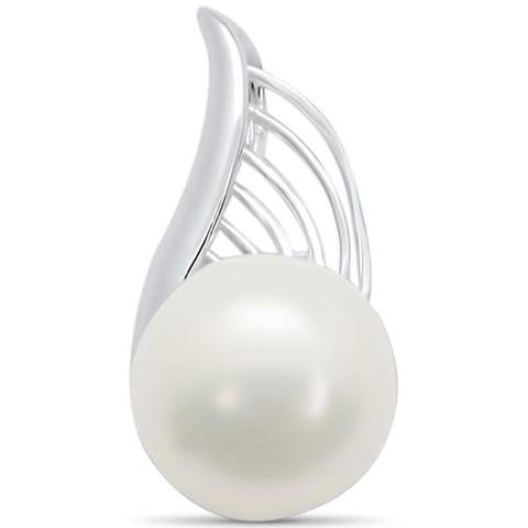 Fresh Water Pearl Swirl Design .925 Sterling Silver PendantĀ
