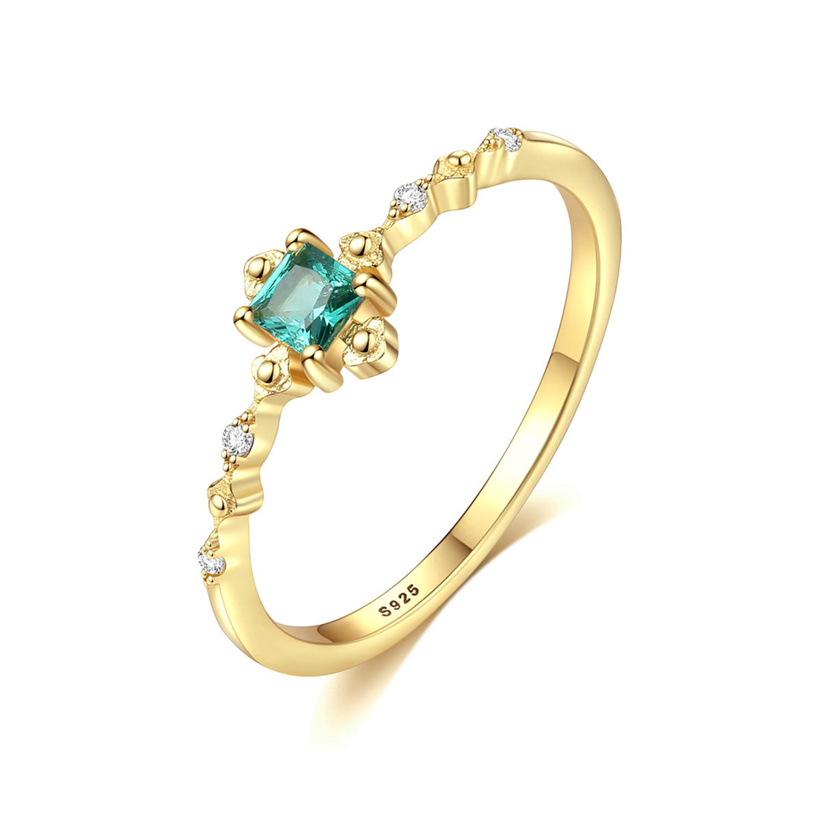 Silver Eleanor Ring