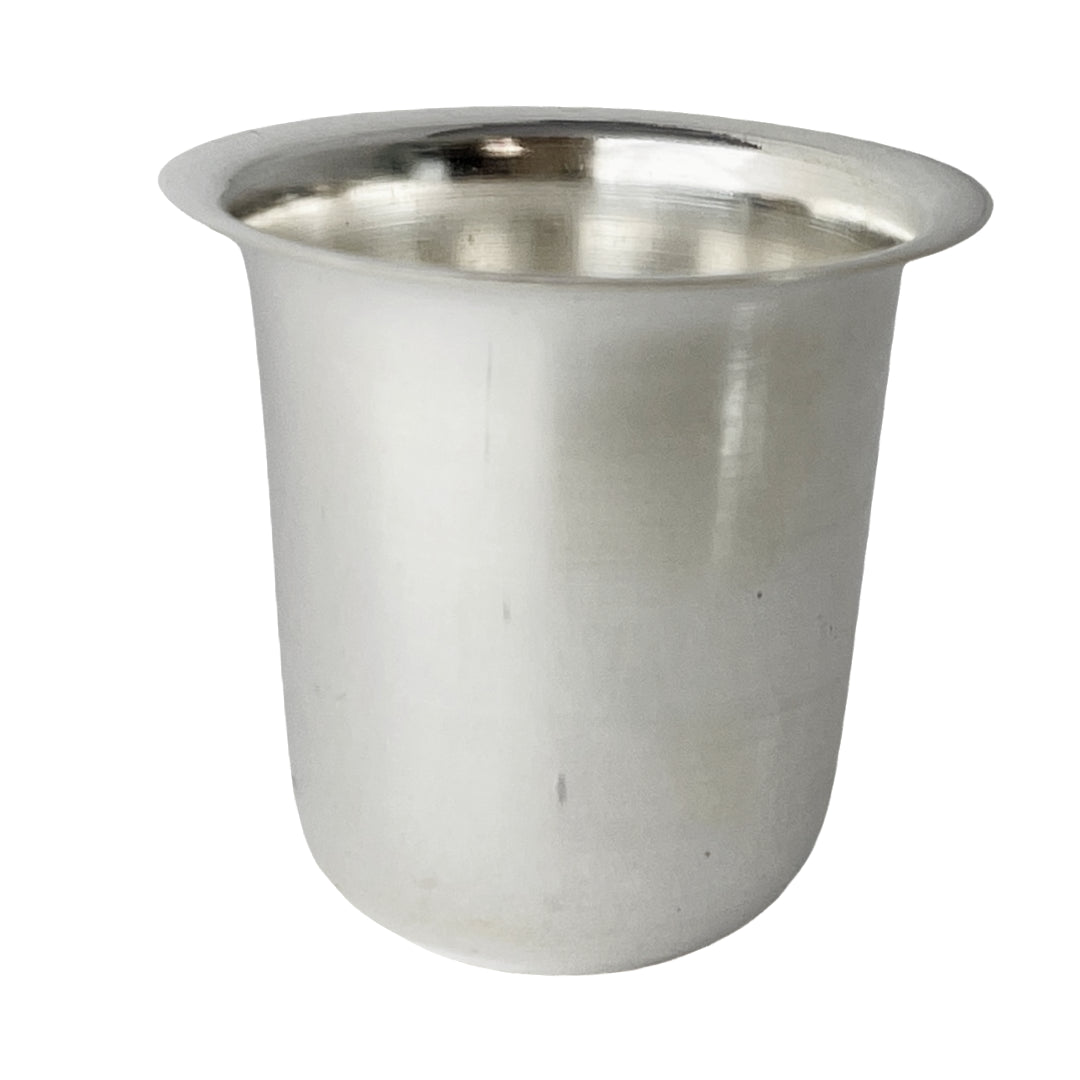 Tiny Plain Silver Tumbler-M4