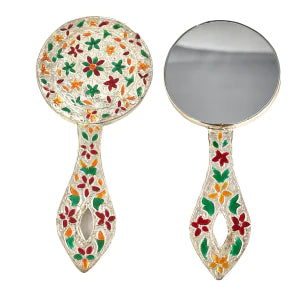 Silver Mirror Round