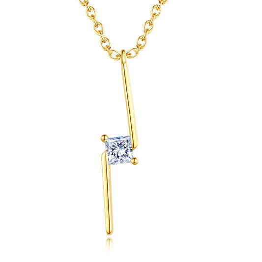 Gold Plated Silver Hold Me Necklace