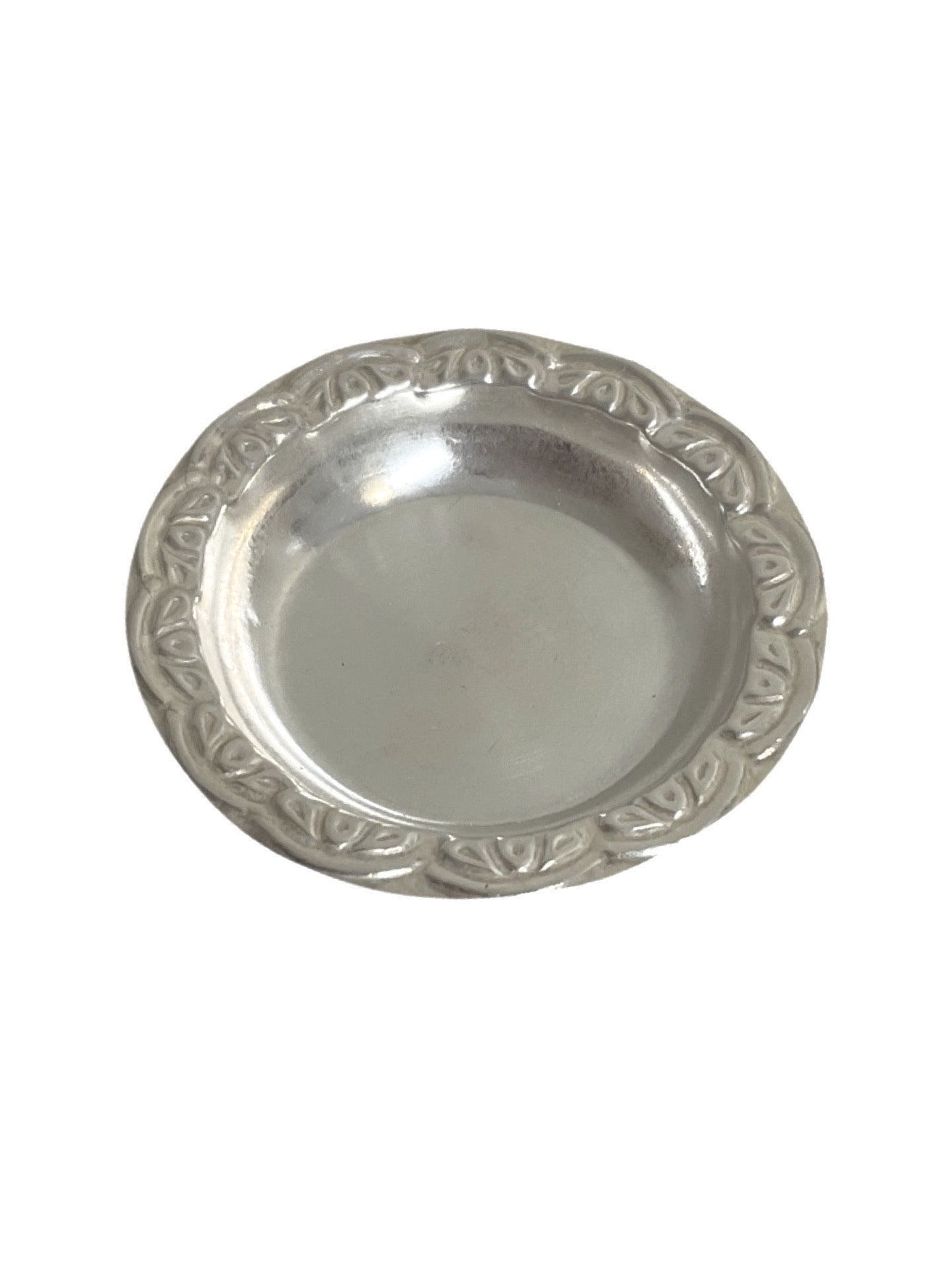 Silver Small Prasad Plate