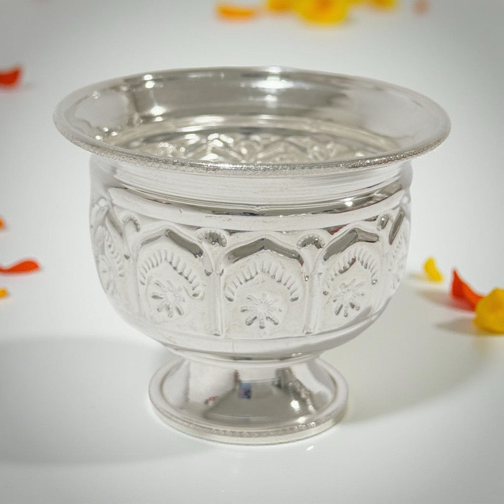 Anagha 925 Silver Nakash Chandan Cup