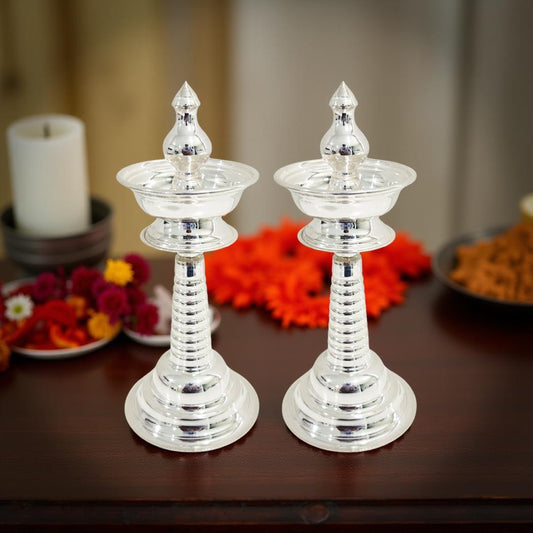 Silver Malabar Diya