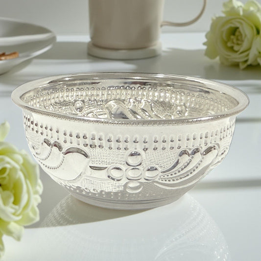 kruti 925 Silver Nakash Bowl