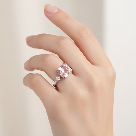 Silver Luna Ring