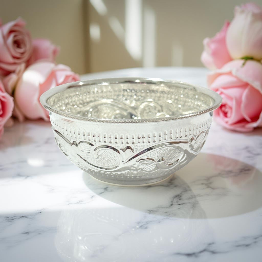 Mahi 925 Silver Nakash Bowl
