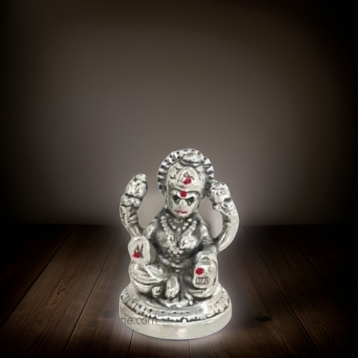 Antique 999 Fine Silver Yogadhipa Laksmi Idol