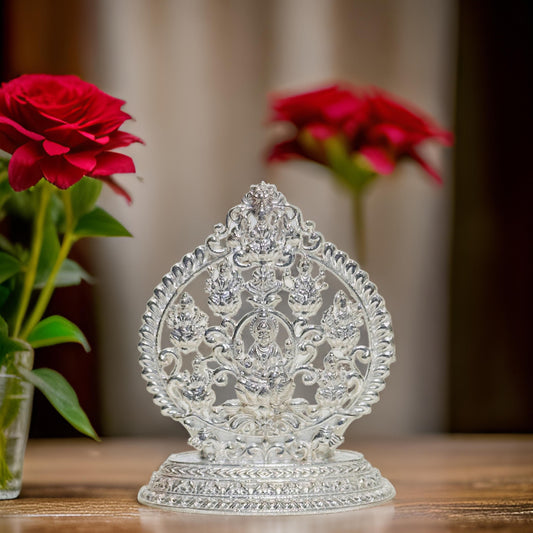 Silver Astalakshmi 2D Idol