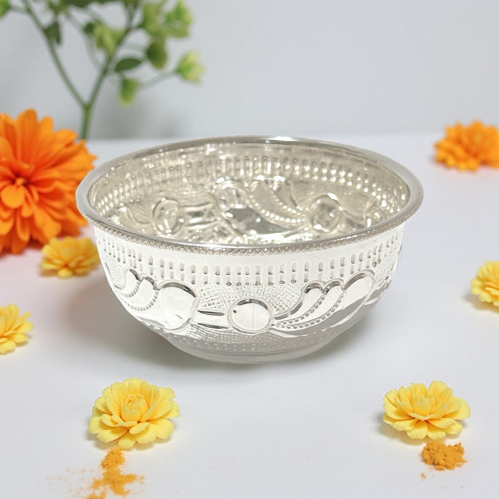 Shreya 925 Silver Nakash Bowl