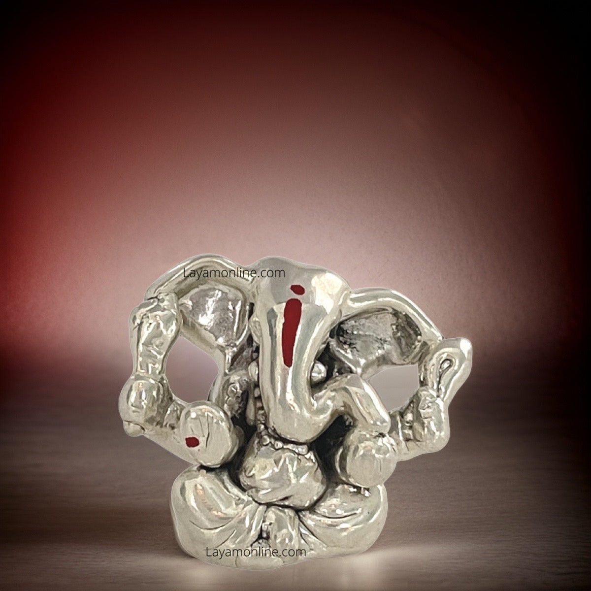 Antique 999 Fine Silver Buddhinath Ganesha Idol