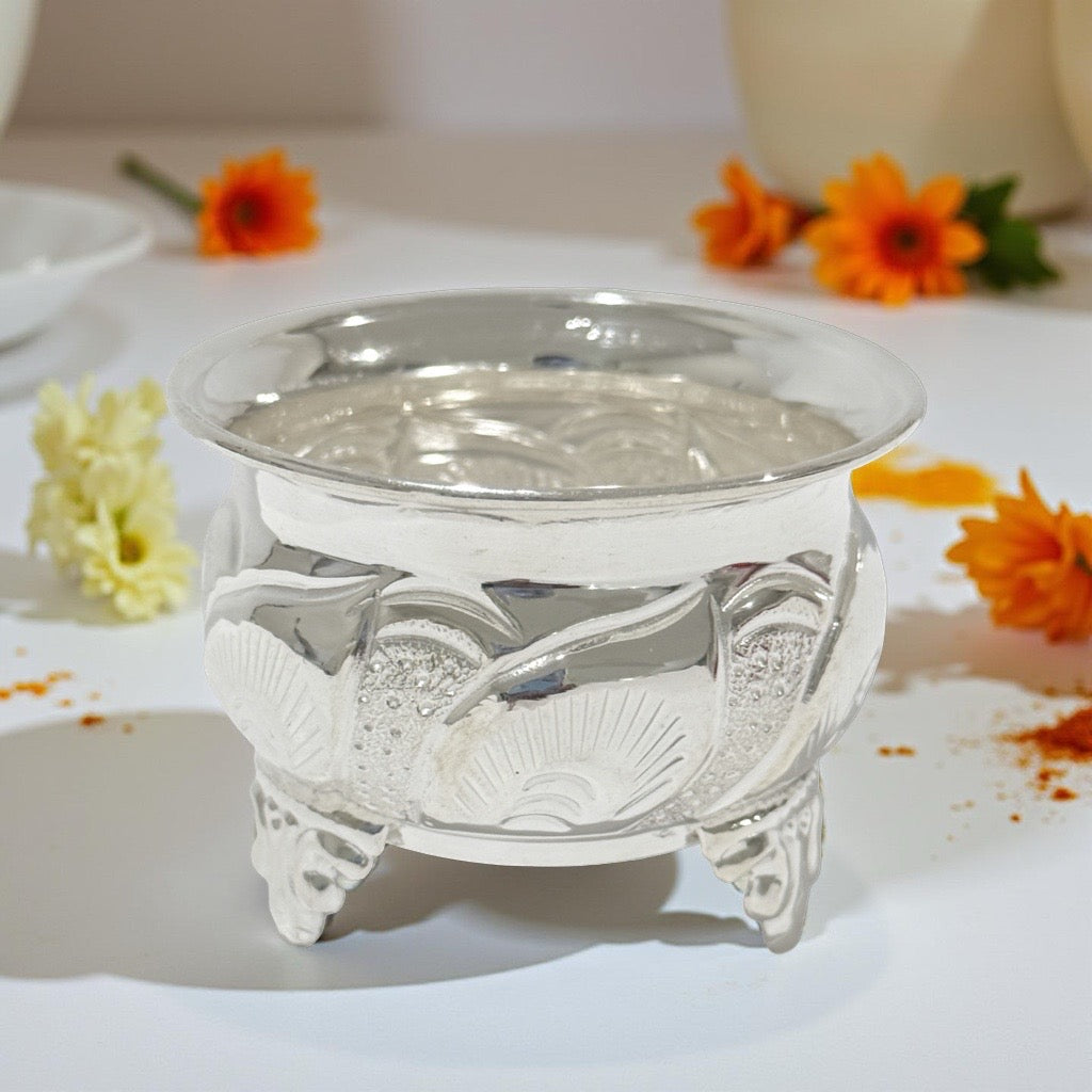 Krupa 925 Silver Nakash Chandan Cup