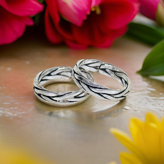 925 Antique Silver Kavi Toe rings