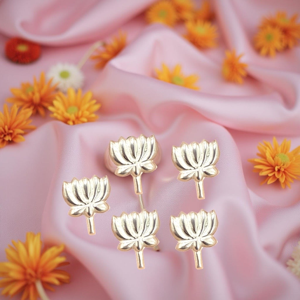 Silver Lotus Astothram Flower 110 Count