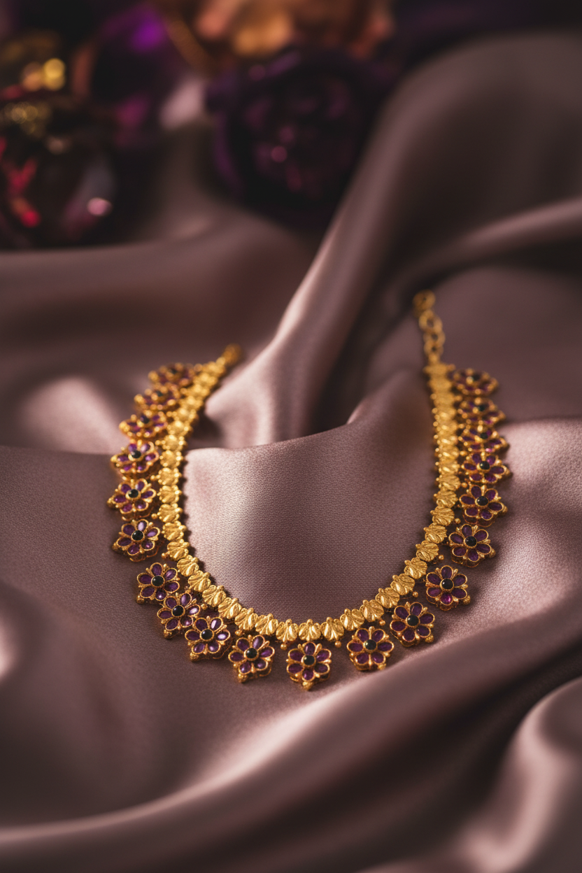 Deethya Floral Necklace