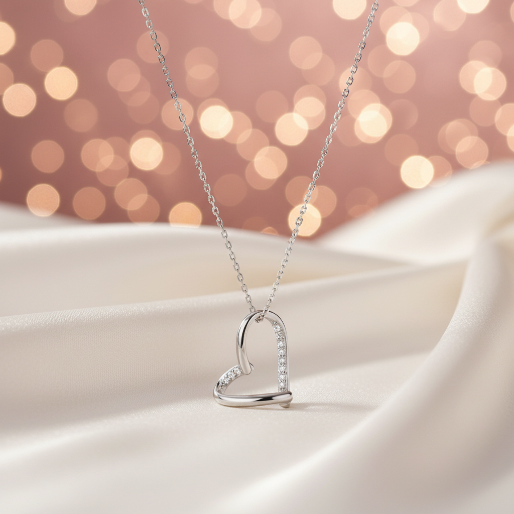 Silver Emery Necklace