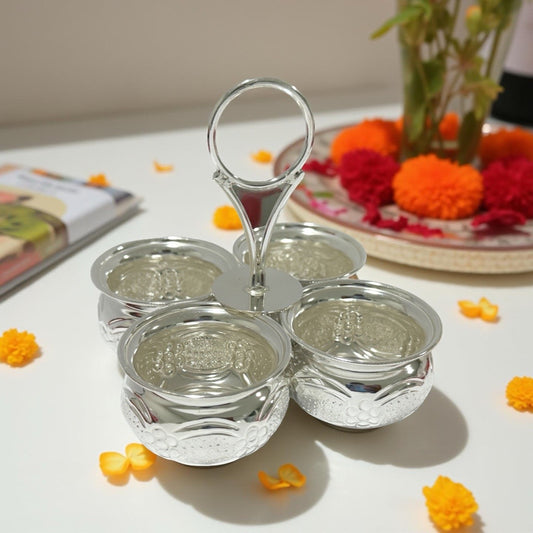 Maya 925 Silver 4 Cup Panchwala