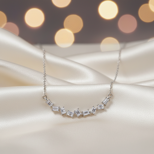 Silver Catherine Necklace