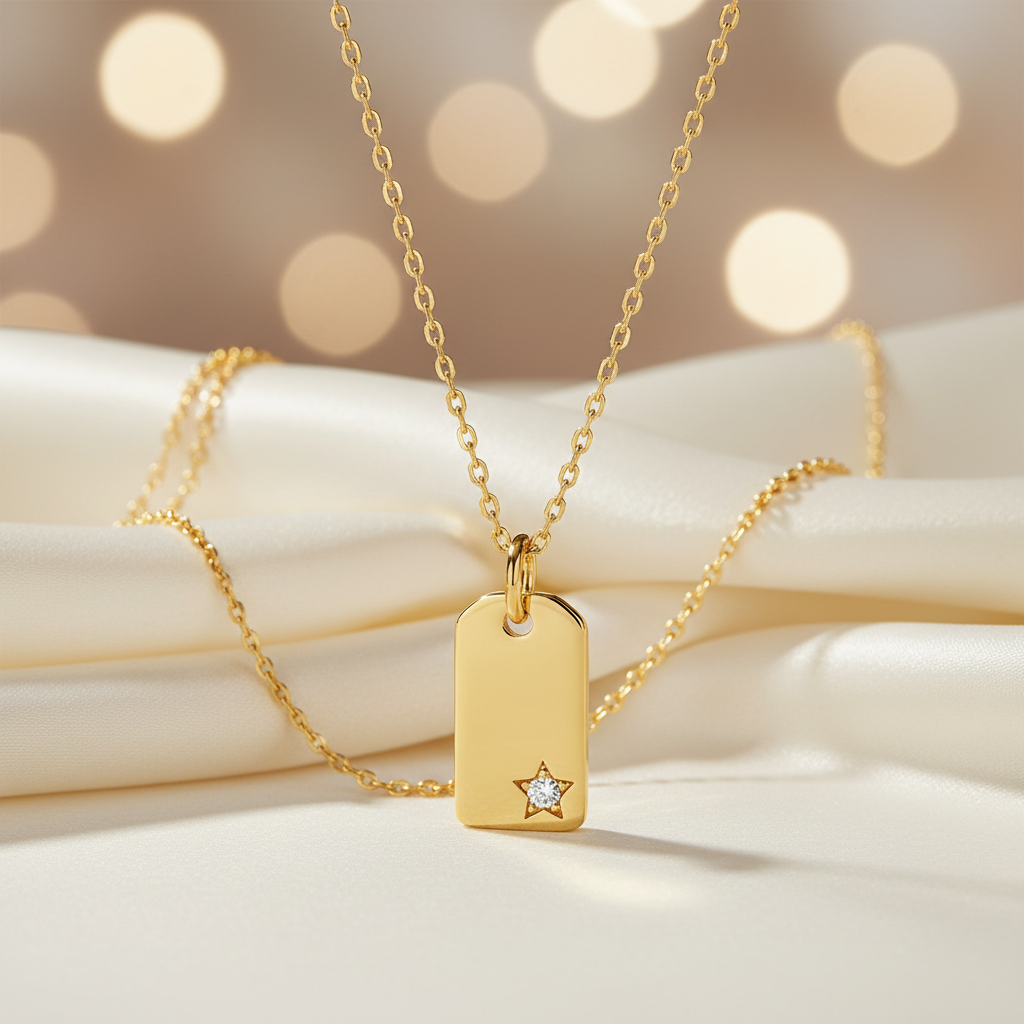 Silver Madelyn Necklace