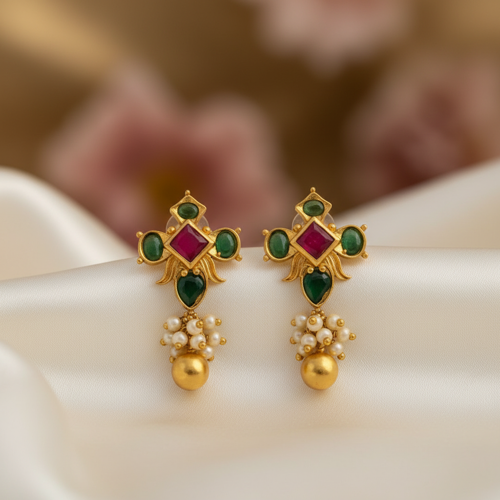 925 Silver Shivaya Earrings