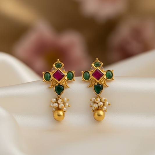 925 Silver Shivaya Earrings
