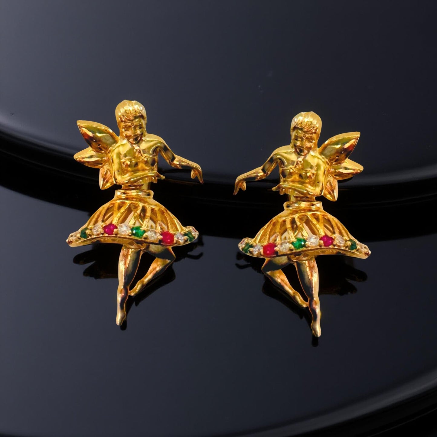 Vinaya 925 Silver Jumkha Earrings