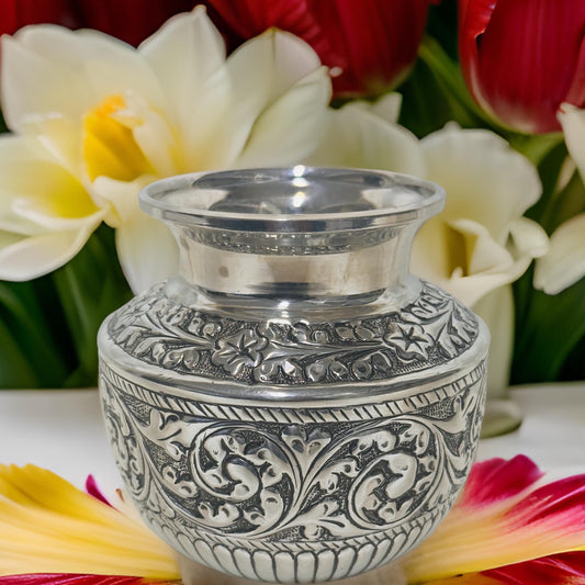 925 Antique Silver Nakash Kalash