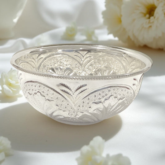Advika 925 Silver Nakash Bowl