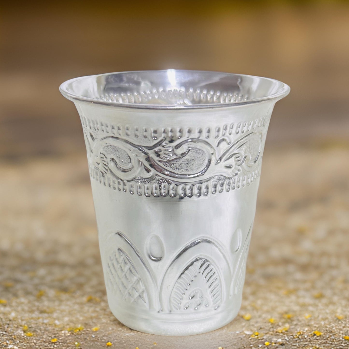 925 Silver Nakash Tumbler 3 Inches