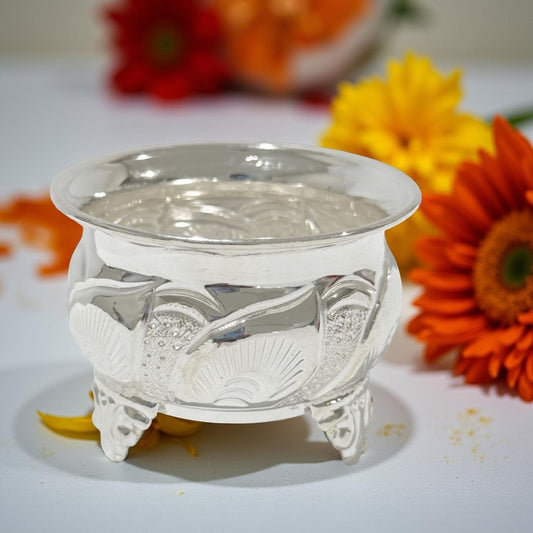 Krupa 925 Silver Nakash Chandan Cup