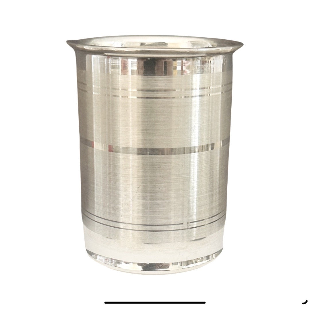 Plain Silver Tumbler