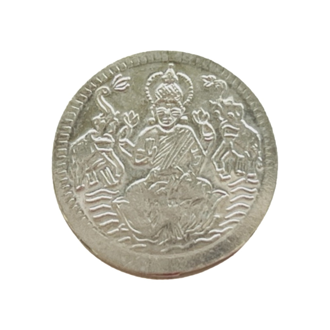 Silver Lakshmi .500MG Coin