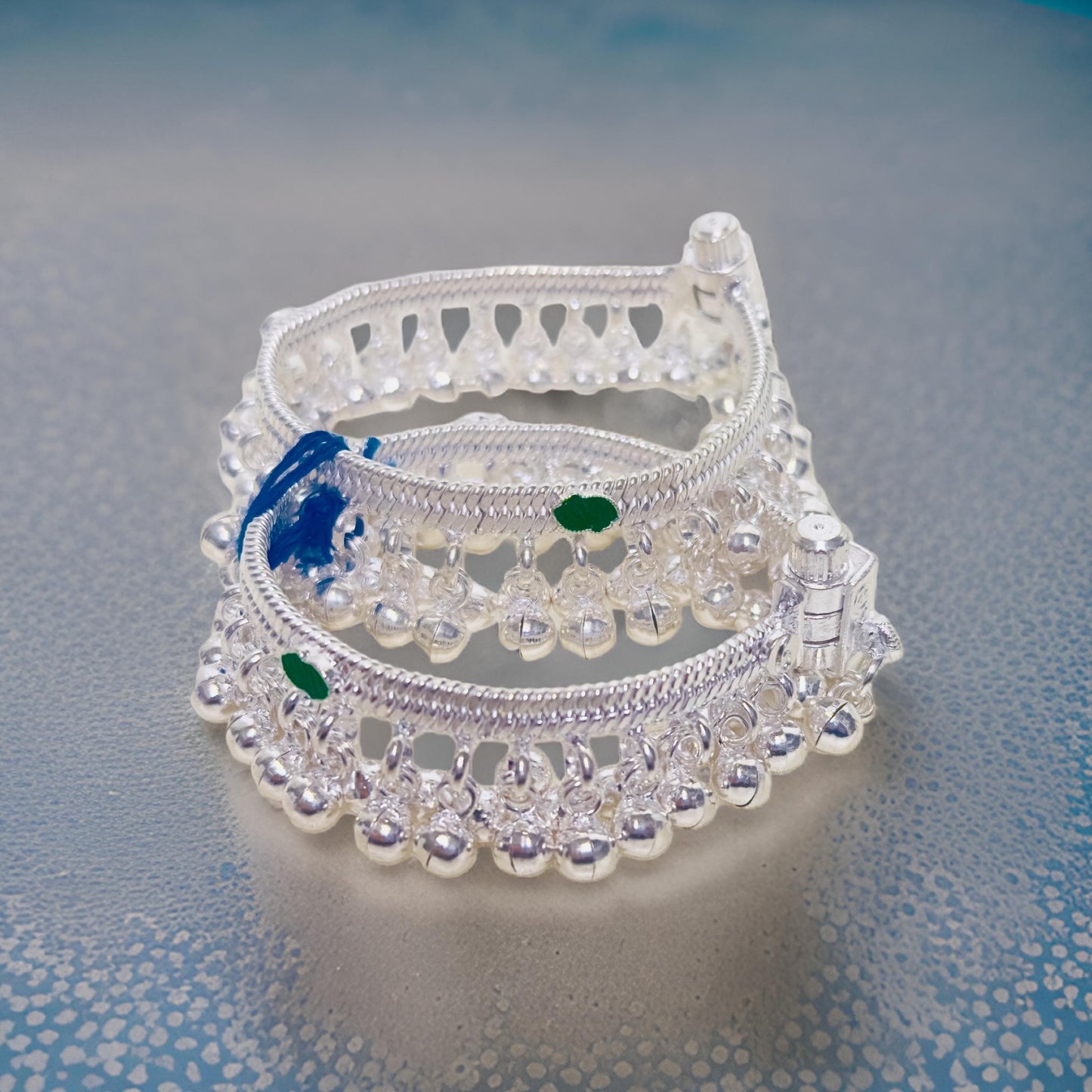 Suha Silver Baby Anklet 6.5 Inches