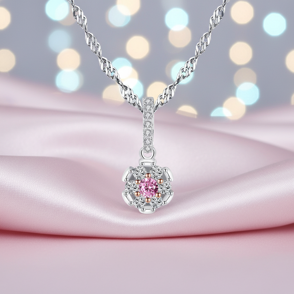 Silver Angelique Necklace